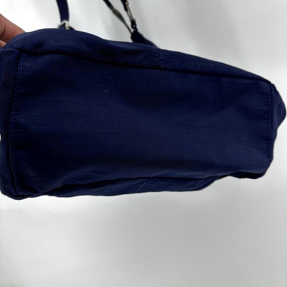 Baggallini All Around Hobo Crossbody Bag Zip Adjustable Pockets Blue One Size - Picture 7 of 7